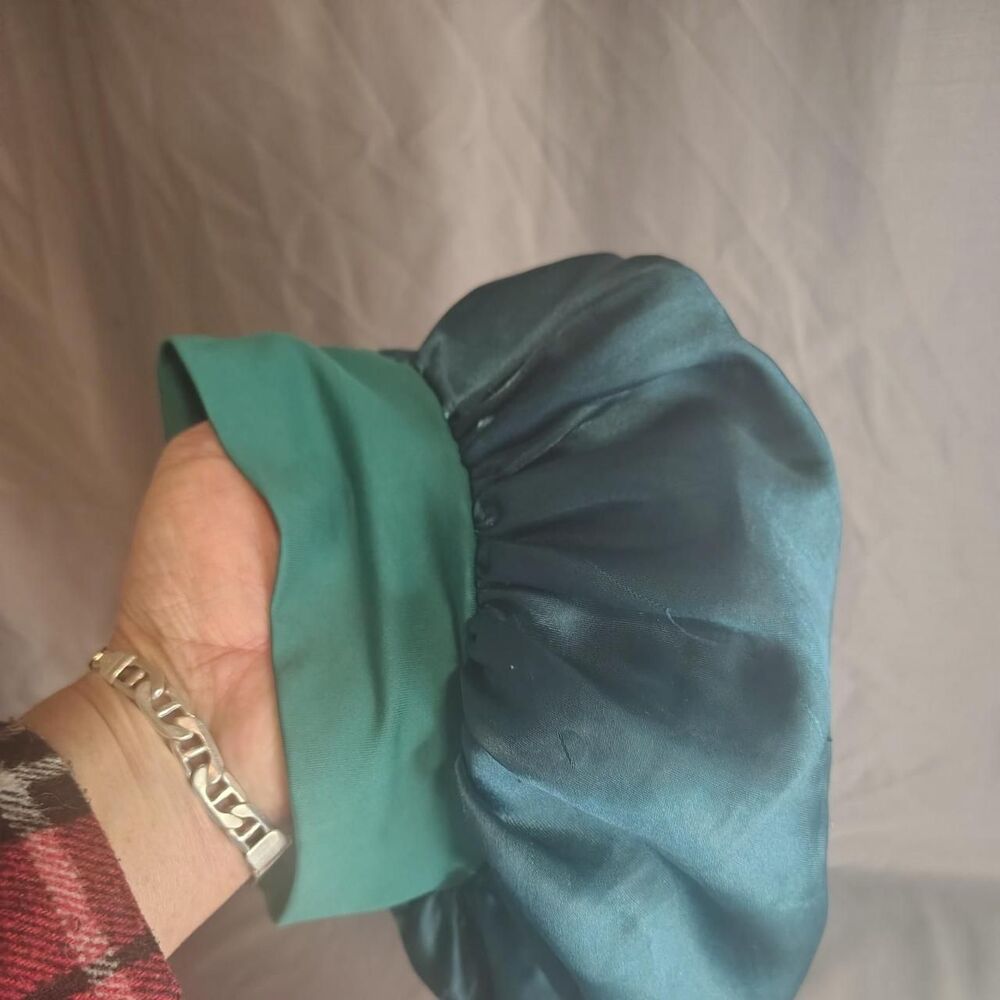 No-brand Women's Blue and Green Hat